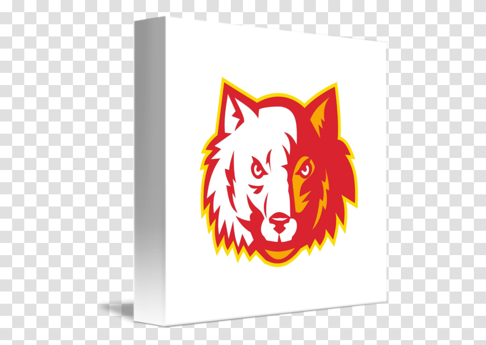 Wolf Head Illustration, Logo Transparent Png