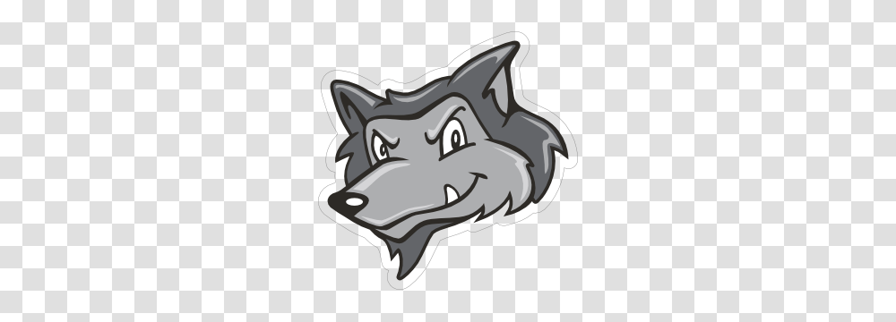 Wolf Head Mascot Sticker, Animal, Cat, Pet, Mammal Transparent Png