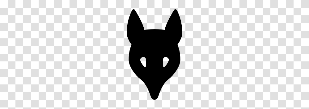Wolf Head Silhouette Clip Art, Stencil, Mask, Cat, Pet Transparent Png