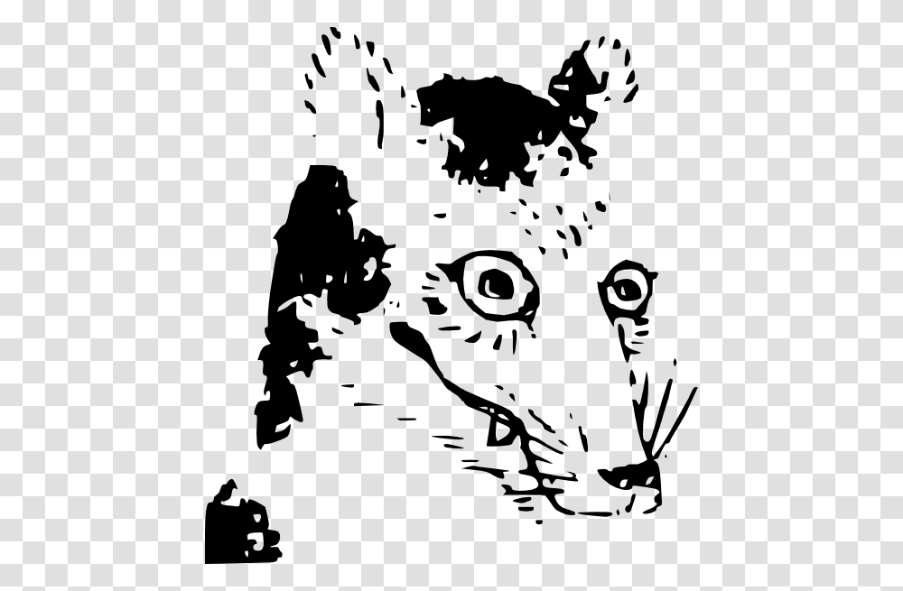 Wolf Head Silhouette Dog, Mammal, Animal, Wildlife, Stencil Transparent Png