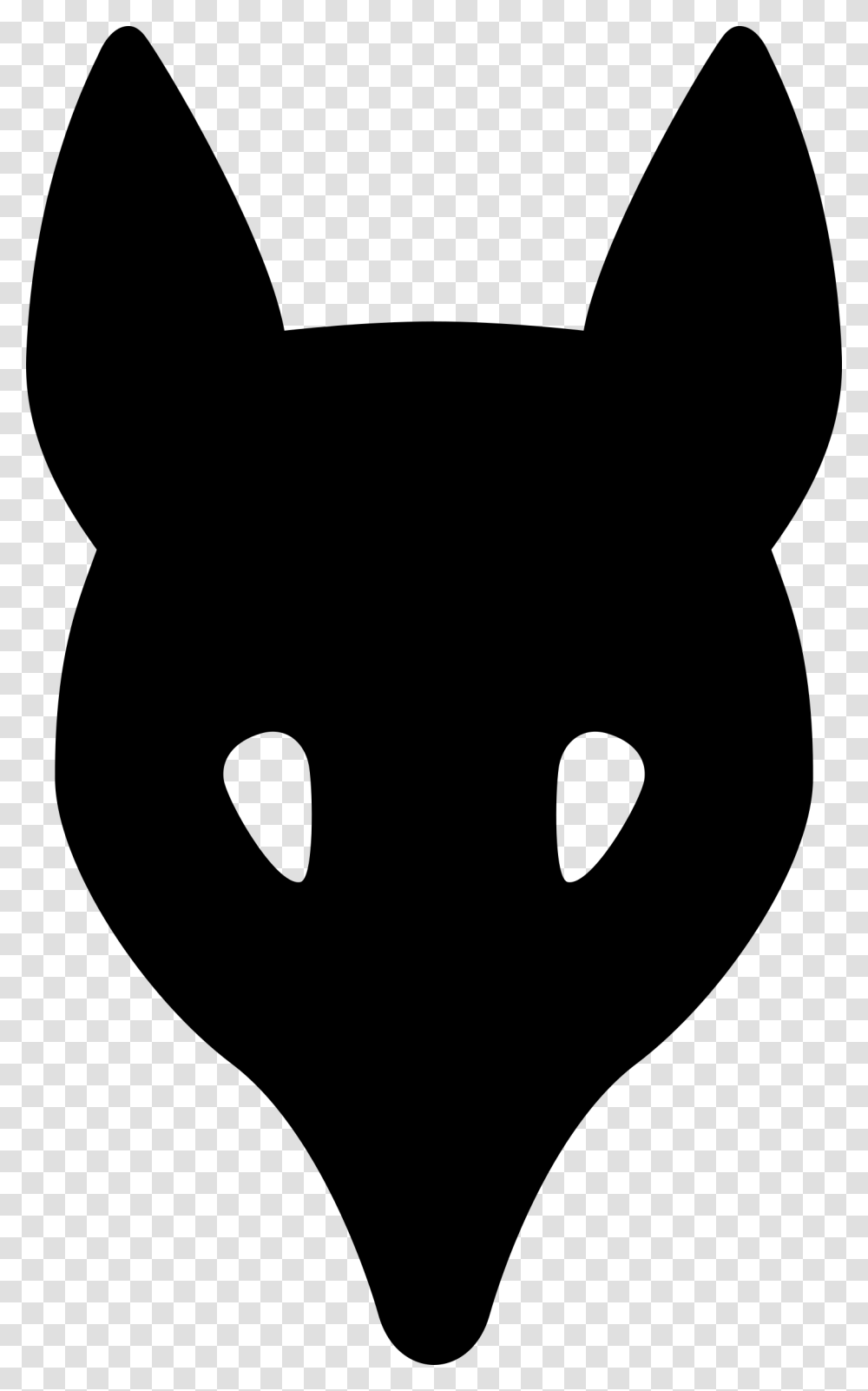 Wolf Head Silhouette Icons, Gray, World Of Warcraft Transparent Png