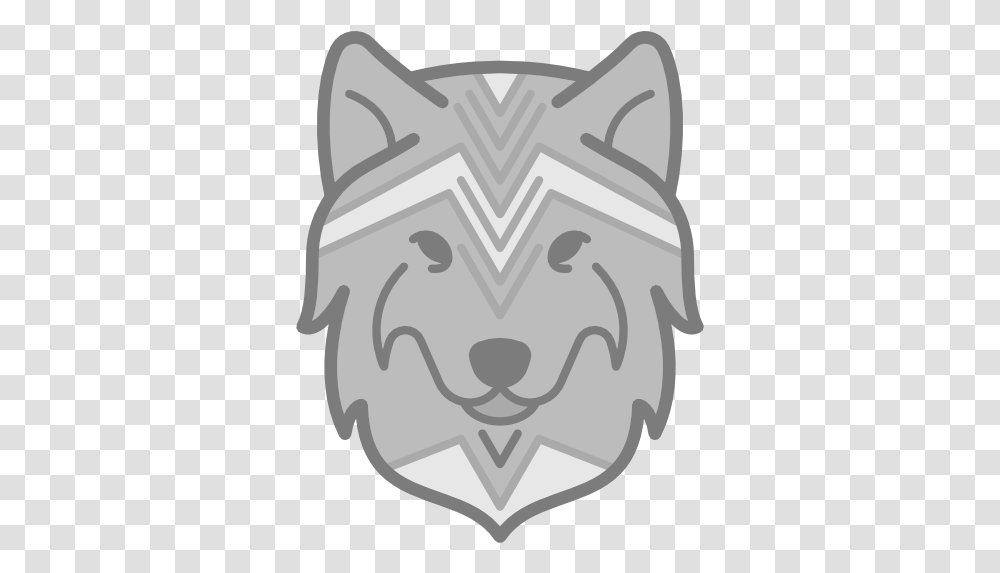 Wolf Head Wolf, Statue, Sculpture, Stencil, Face Transparent Png