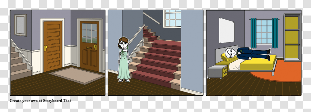 Wolf House The Lost Hero, Handrail, Banister, Staircase, Architecture Transparent Png