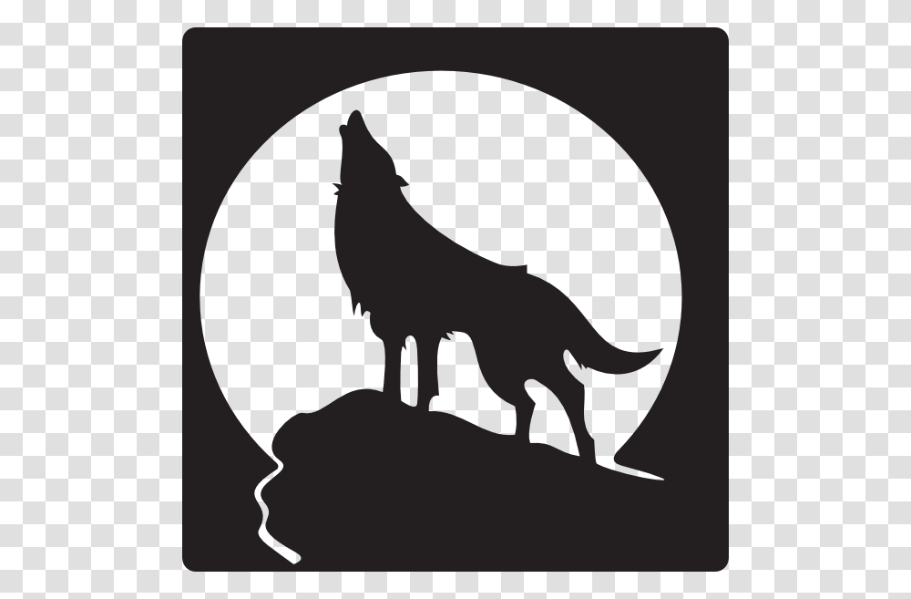 Wolf Howling Clipart Free Clip Art Wolves Howling Wolf Clip Art, Mammal, Animal, Kangaroo, Wallaby Transparent Png
