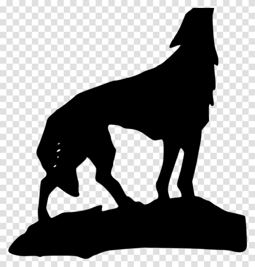 Wolf Howling Clipart Wolf Howling Clipart Howling Wolf Wolf Howling Silhouette, Gray, World Of Warcraft Transparent Png