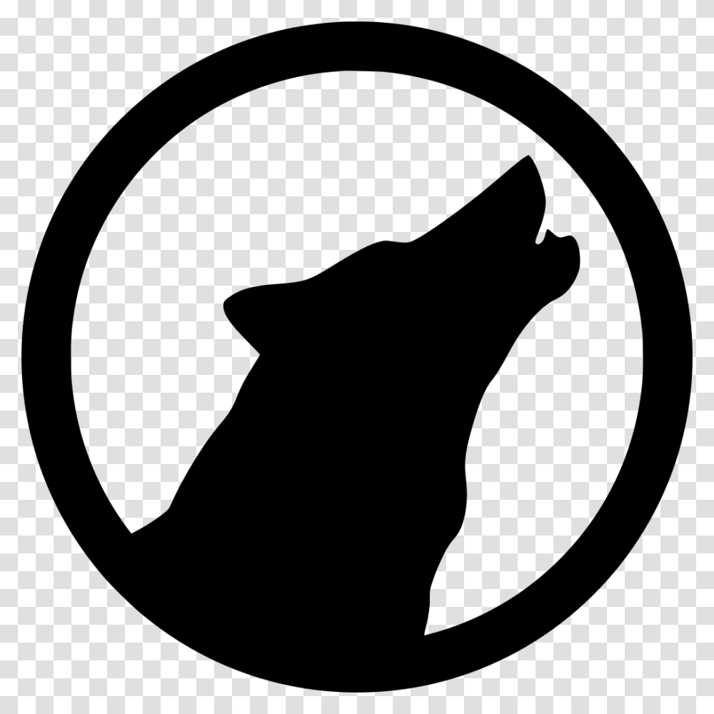 Wolf Icon Background, Gray, World Of Warcraft Transparent Png