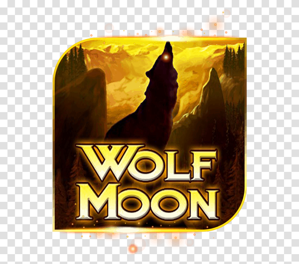 Wolf Moon Amatic, Poster, Advertisement, Slot, Gambling Transparent Png