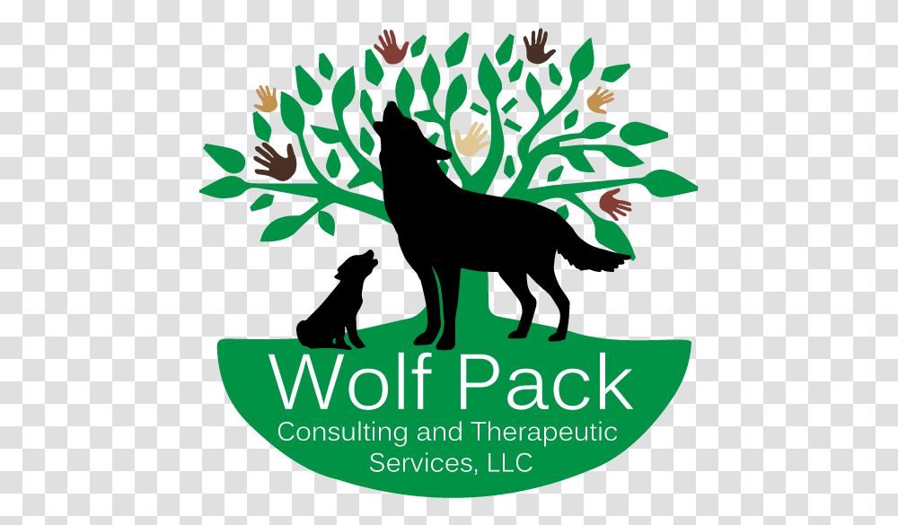 Wolf Pack Consulting And Therapeutic Services Llc Easy Art Family Tree, Poster, Advertisement Transparent Png