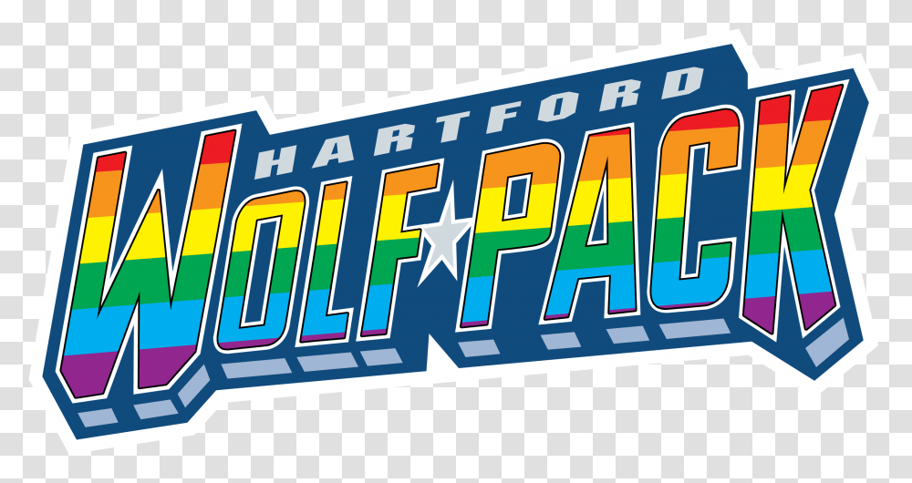 Wolf Pack Set To Host Pride Night On Febuary Hartford Wolf Pack, Word, Logo Transparent Png
