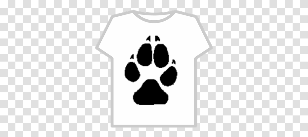 Wolf Paw Print Roblox Difference Between A Cat, Stencil, Symbol, Stain, Footprint Transparent Png