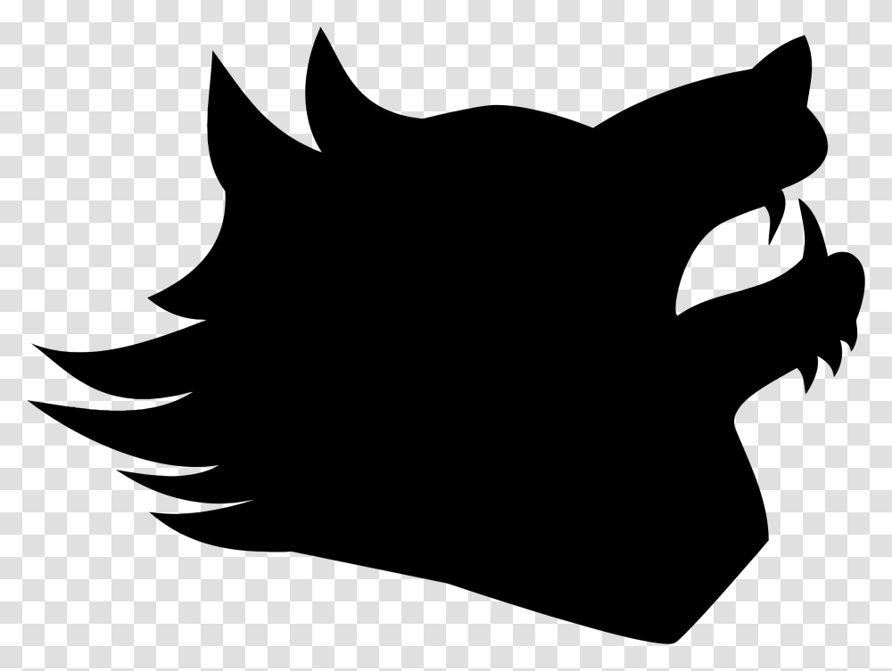 Wolf Profile Silhouette Icons, Gray, World Of Warcraft Transparent Png