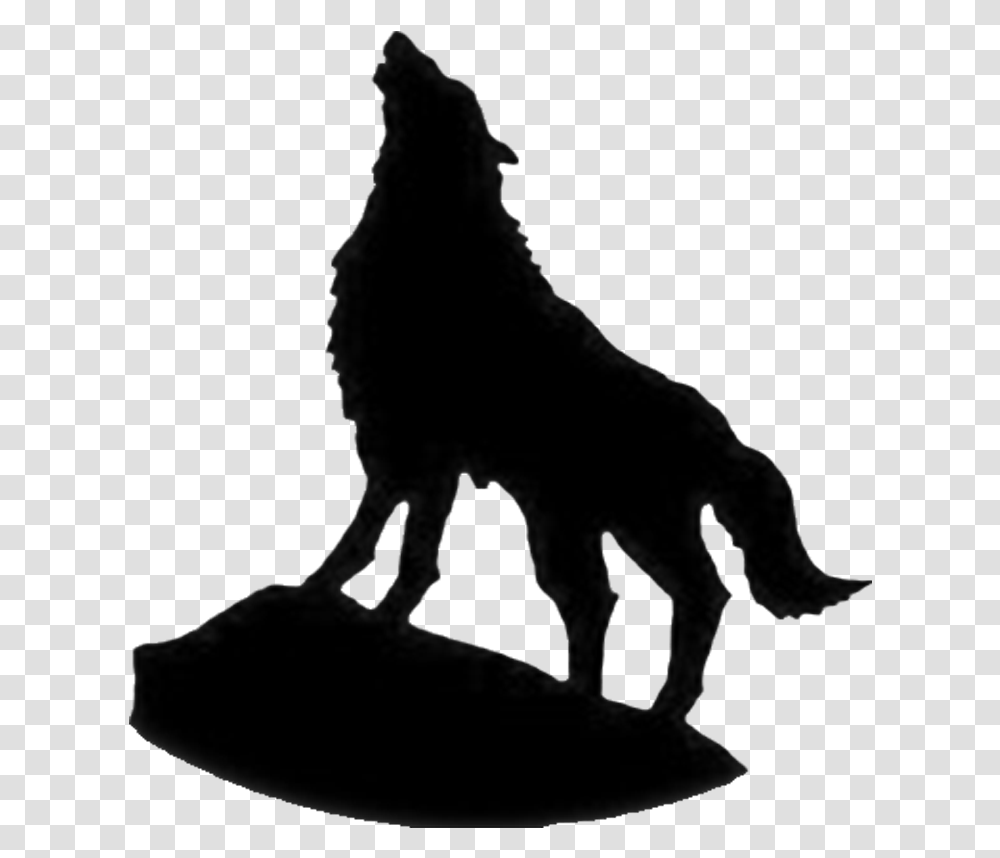 Wolf Silhouette Clipart Black Wolf In Galaxy, Mammal, Animal, Dog, Pet Transparent Png