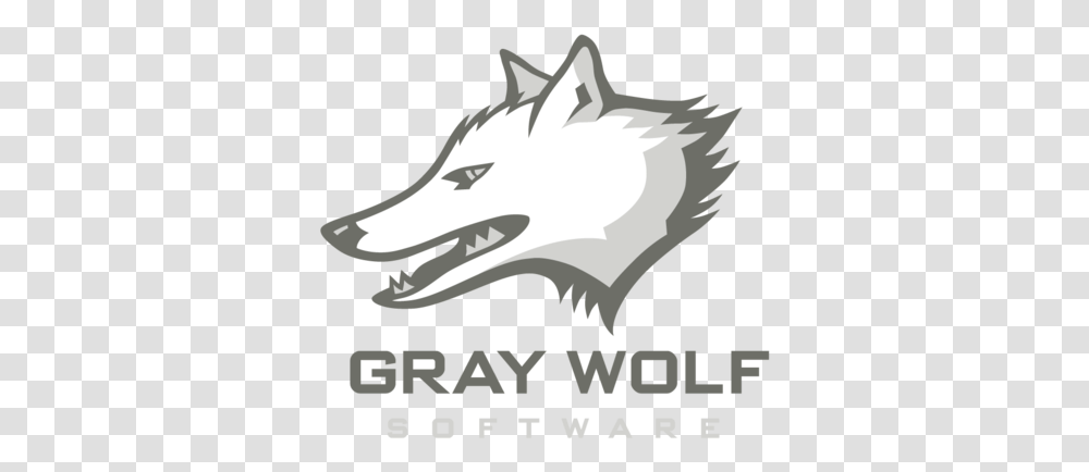 Wolf Software Logo Hd Download Graywolf Logo, Poster, Advertisement, Mammal, Animal Transparent Png