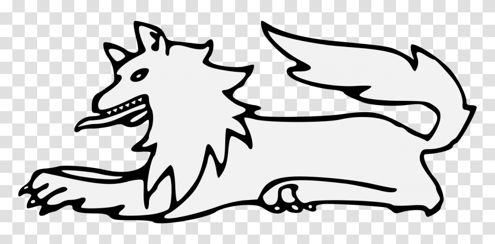 Wolf, Stencil, Arrow Transparent Png