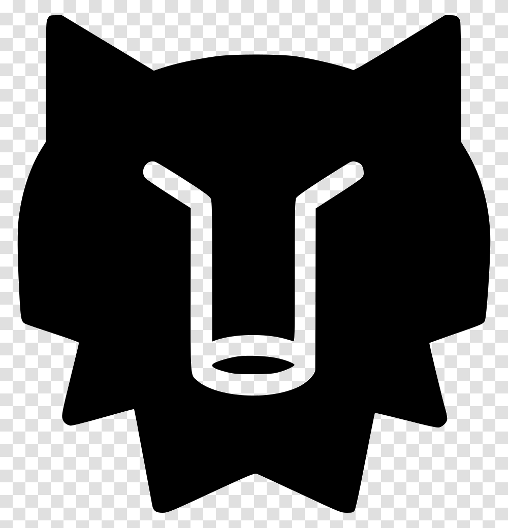 Wolf, Stencil, Axe, Tool Transparent Png