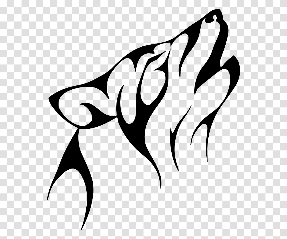 Wolf Tattoo On Paper, Gray, World Of Warcraft Transparent Png