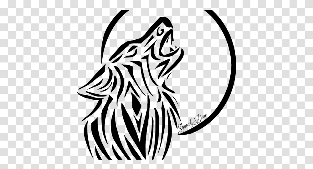 Wolf Tattoo, Outdoors, Nature, Outer Space, Astronomy Transparent Png