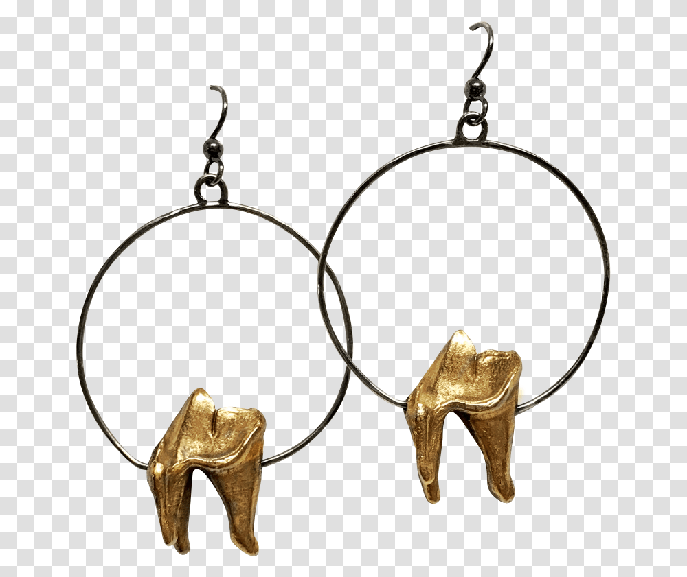 Wolf Teeth Earrings, Accessories, Accessory, Jewelry, Bronze Transparent Png