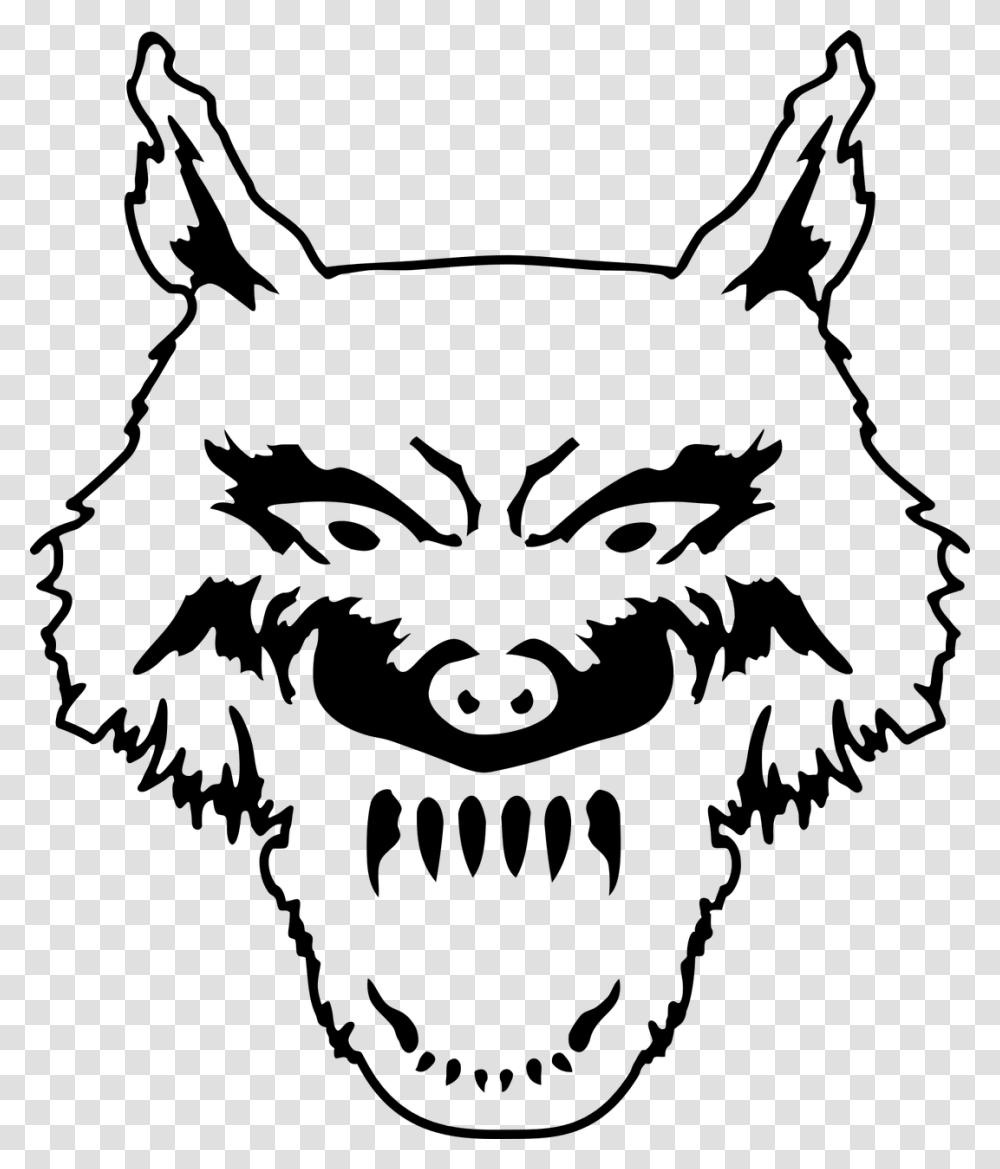 Wolf The Head Of The Animal Free Photo Sketsa Gambar Serigala, Gray, World Of Warcraft Transparent Png