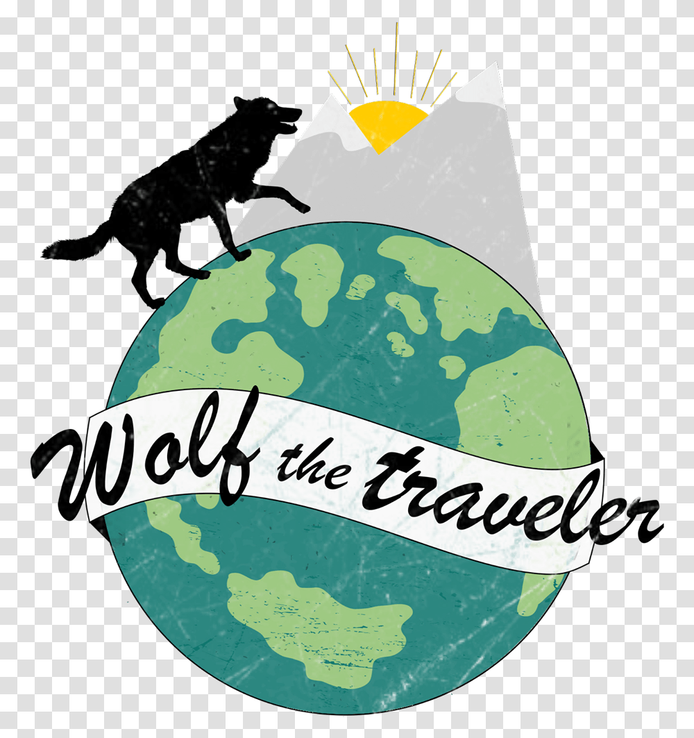 Wolf The Traveler Climate Change Posters Funny, Apparel, Party Hat, Green Transparent Png