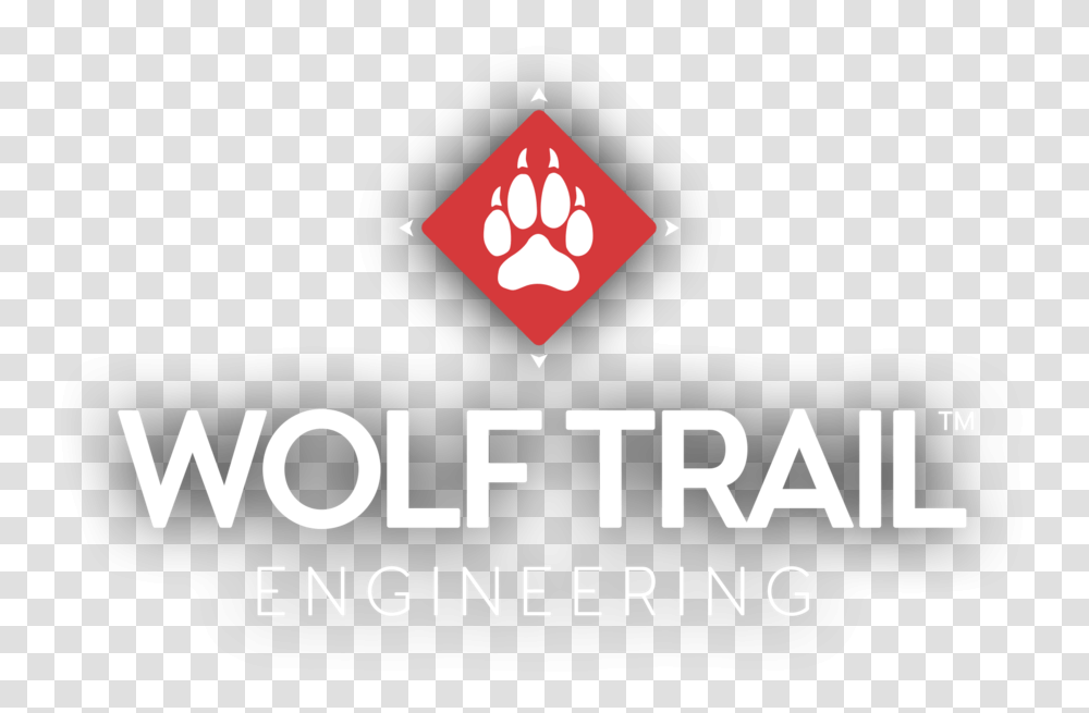 Wolf Trail Engineering K 9, Logo, Symbol, Road Sign, Arrow Transparent Png