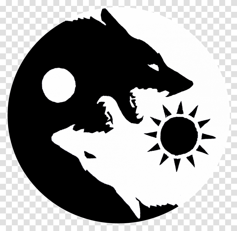 Wolf Wolves Wolf Tattoo Norse Mythology Fenrir Tattoo, Stencil, Label Transparent Png