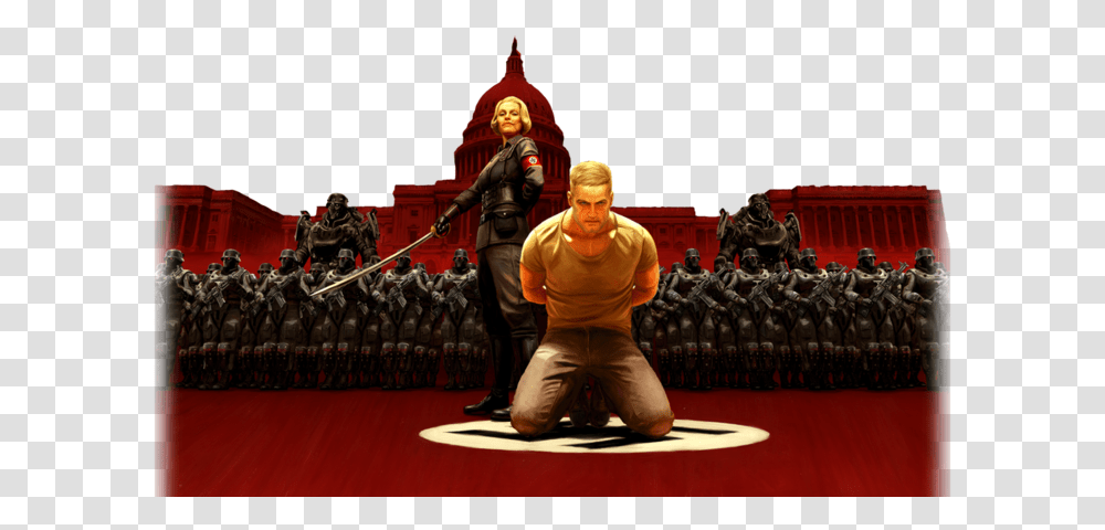 Wolfenstein 2 The New Colossus, Person, Circus, Leisure Activities, Helmet Transparent Png