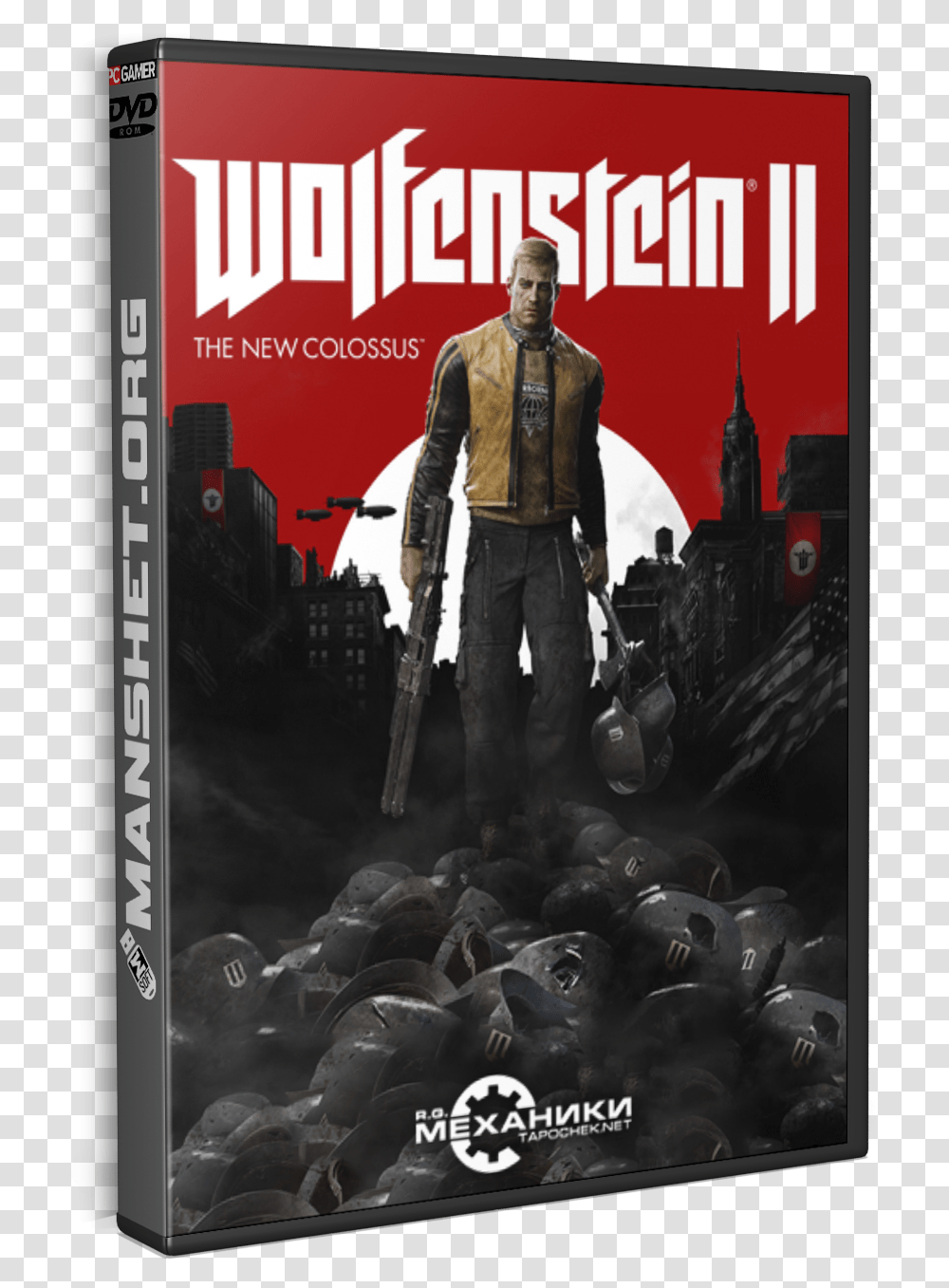 Wolfenstein 2 The New Colossus Xbox One, Poster, Advertisement, Person, Human Transparent Png