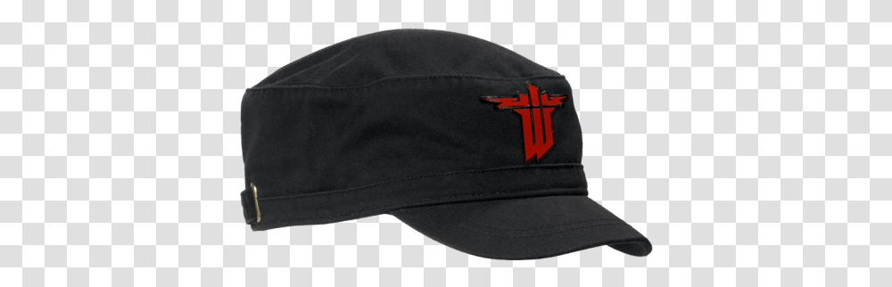 Wolfenstein Military Cap Logo Wolfenstein Hat, Apparel, Baseball Cap Transparent Png