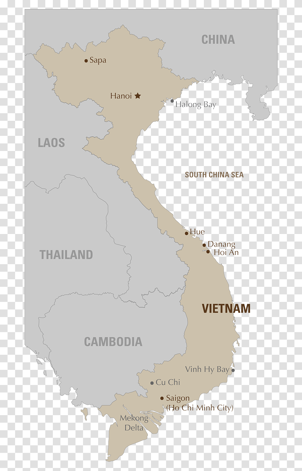 Wolkenpass Vietnam Map Klimazone, Diagram, Plot, Atlas, Cathedral Transparent Png