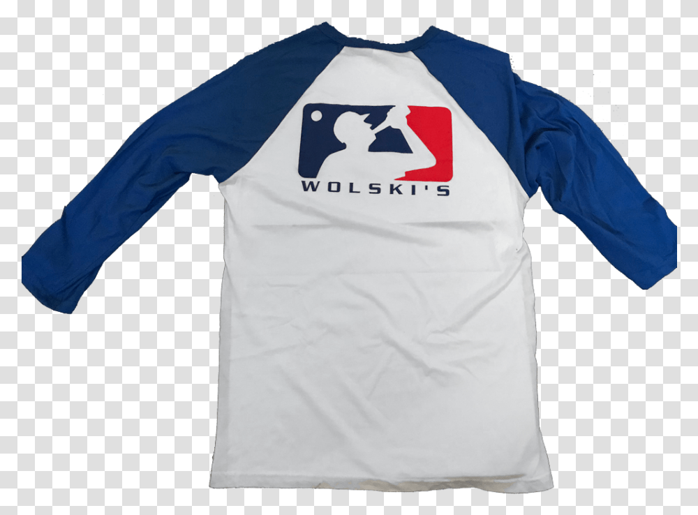 Wolskis Baseball Logo 34th Sleeve T Shirt - Wolski's Tavern, Clothing, Apparel, Long Sleeve, Jersey Transparent Png