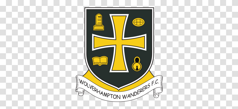 Wolverhampton Wanderers Fc European Football Logos Emblem, Armor, Symbol, Trademark, Shield Transparent Png