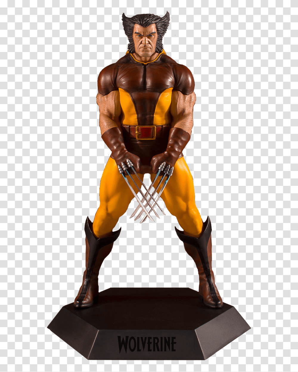 Wolverine 80 Collector Gallery 18th Scale Statue Wolverine 1 8 Statue, Person, Figurine, Guitar Transparent Png