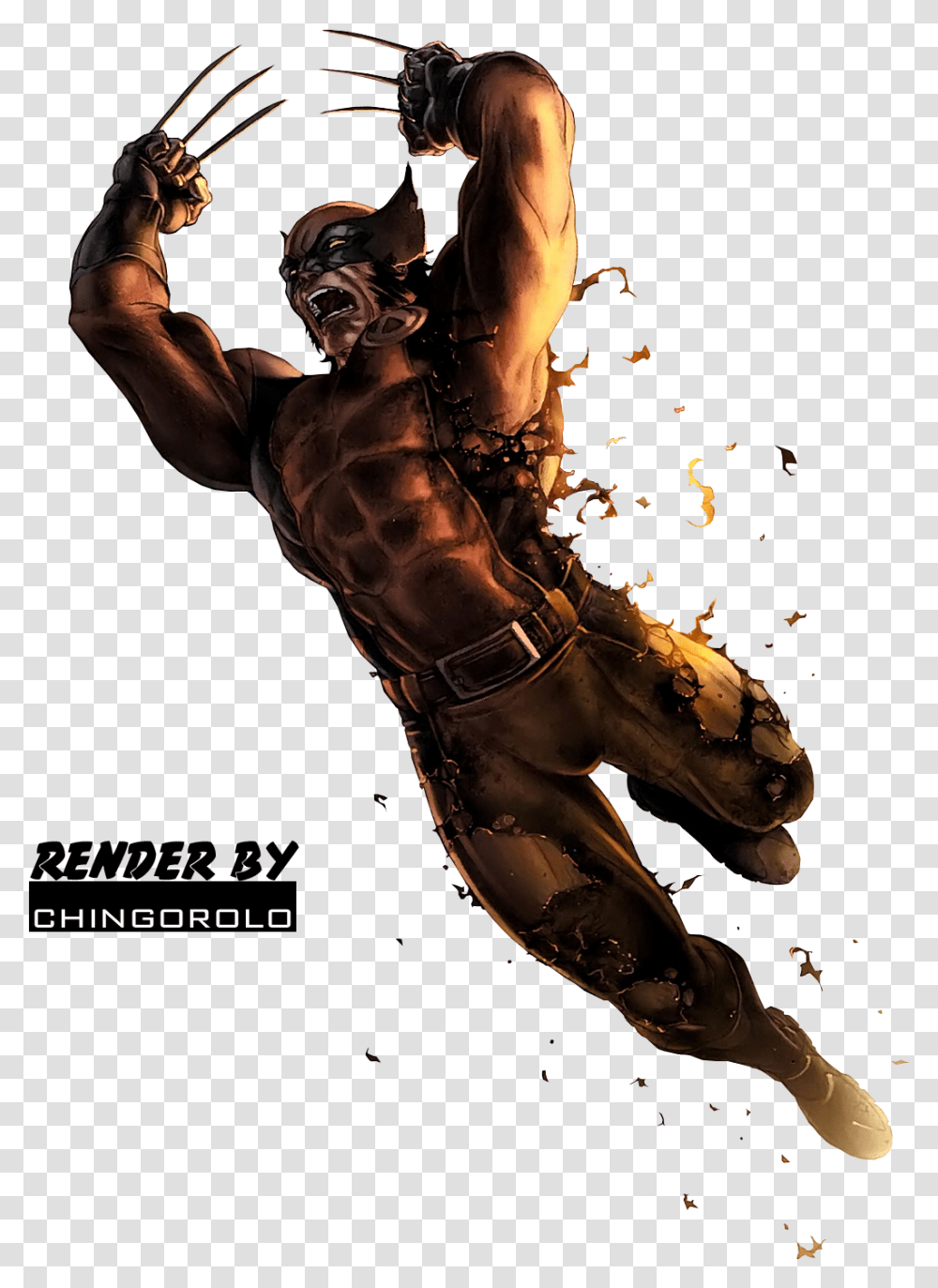 Wolverine By Chingorolo, Skin, Person, Human, Hand Transparent Png