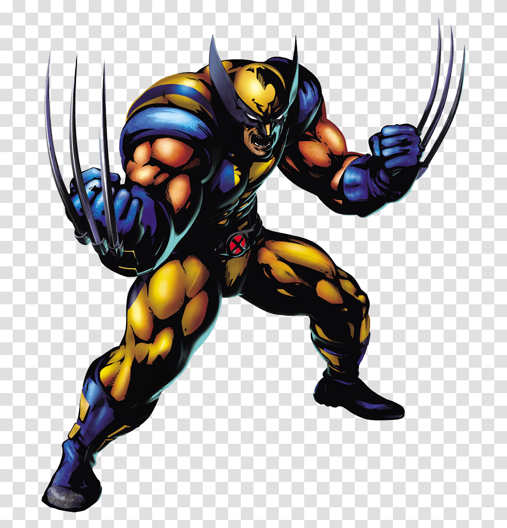 Wolverine Captain America Professor X Clip Art Wolverine Marvel Vs Capcom, Hand, Person, Human Transparent Png