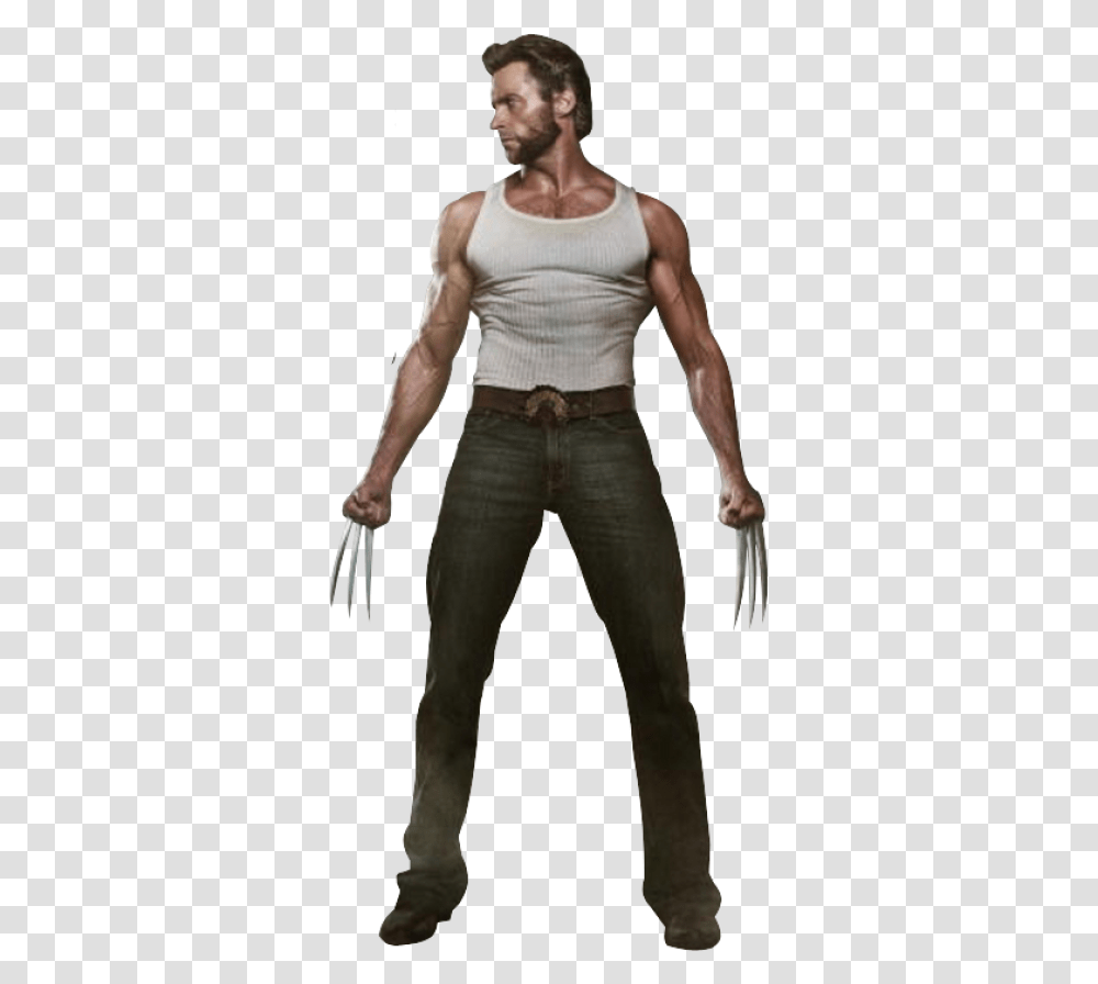 Wolverine Full Body, Person, Pants, Female Transparent Png