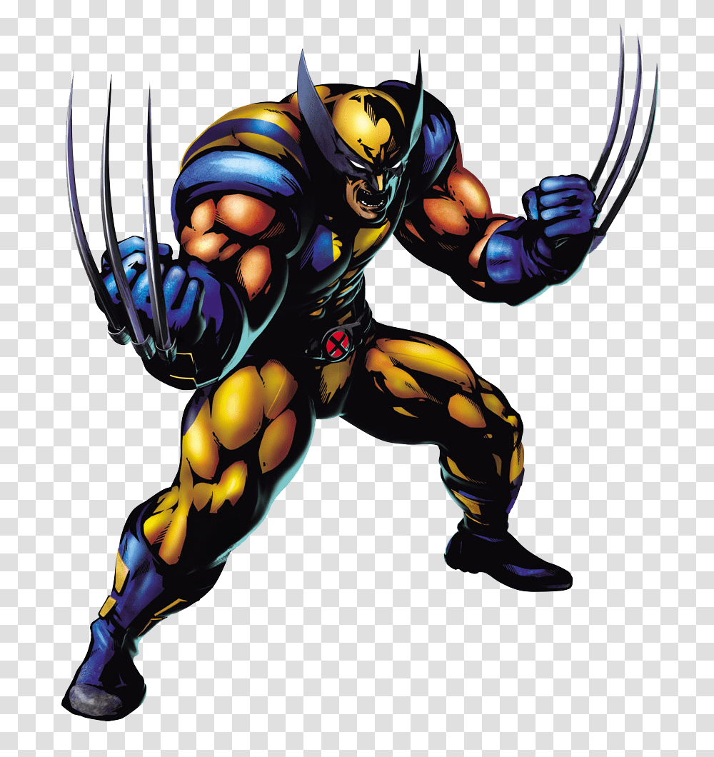 Wolverine Image, Hand, Comics, Book, Person Transparent Png