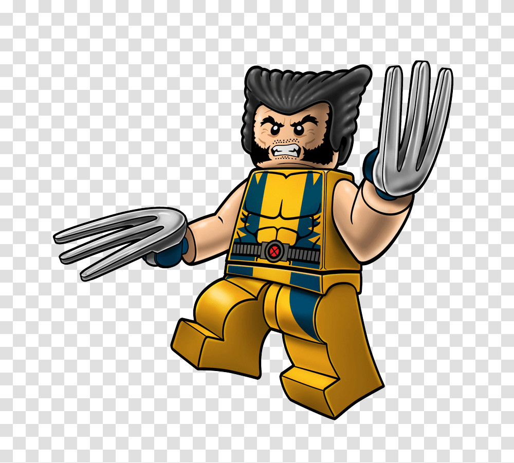 Wolverine Marvel Lego Clip Art, Apparel, Hand, Costume Transparent Png