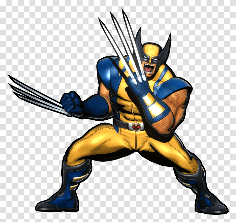 Wolverine Marvel Vs Capcom Wolverine, Toy, Costume, Hand, Ninja Transparent Png