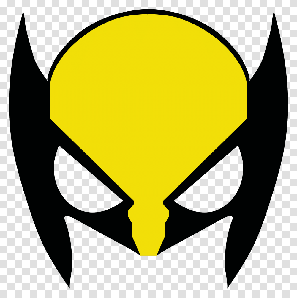 Wolverine Mask Wolverine Mask Template, Lighting, Logo, Trademark Transparent Png