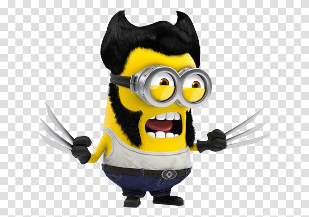 Wolverine Minions, Mascot, Toy, Ninja, Person Transparent Png
