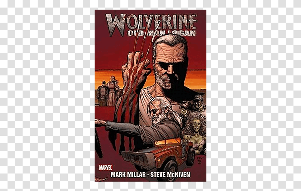 Wolverine Old Man Logan Comic Usa, Person, Human, Hand Transparent Png