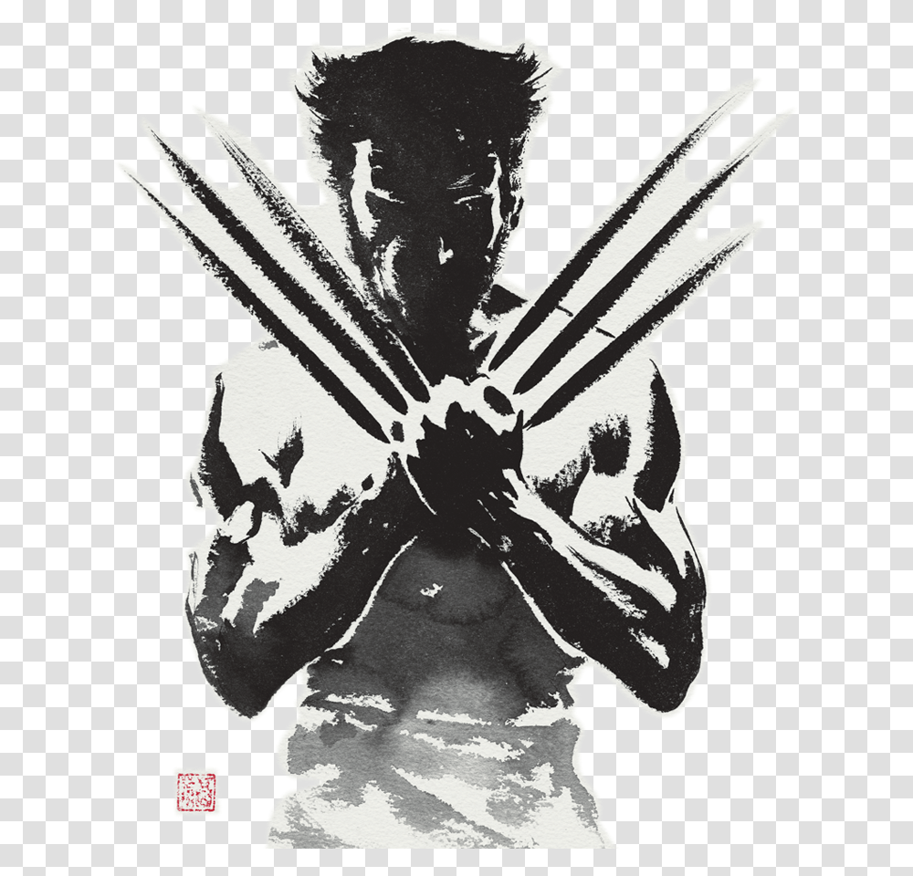 Wolverine Poster, Stencil, Arrow, Emblem Transparent Png