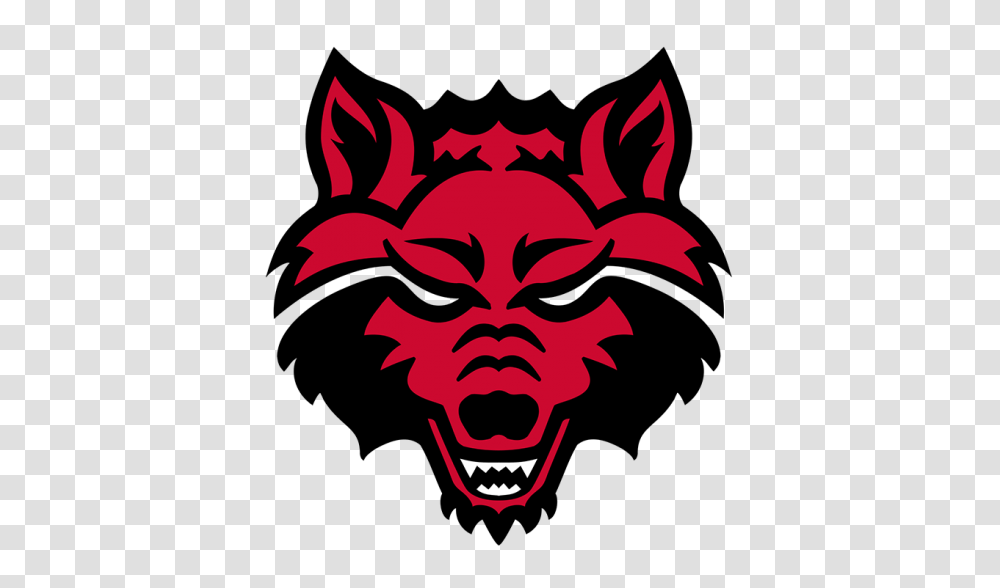 Wolves Download Football Files Arkansas State Red Wolves, Mouth, Lip, Symbol, Logo Transparent Png