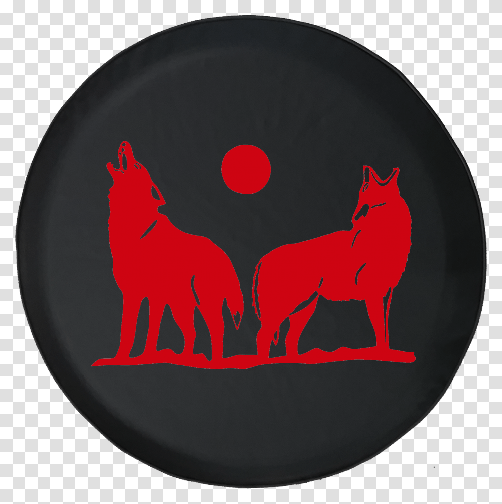 Wolves Howling In The Moonlightoffroad Jeep Rv Camper Czechoslovakian Wolfdog, Logo, Trademark, Frisbee Transparent Png