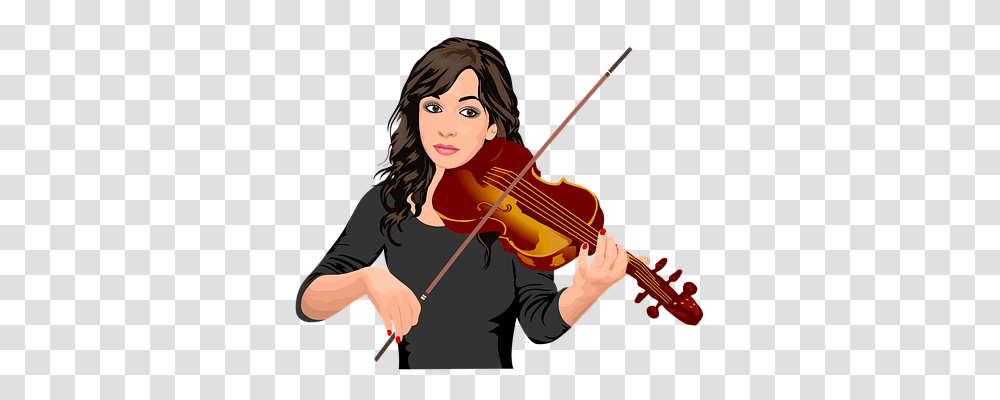 Woman Person, Leisure Activities, Human, Violin Transparent Png