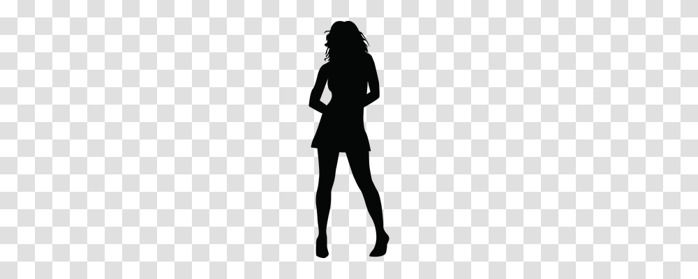 Woman Person, Silhouette, Standing, Suit Transparent Png