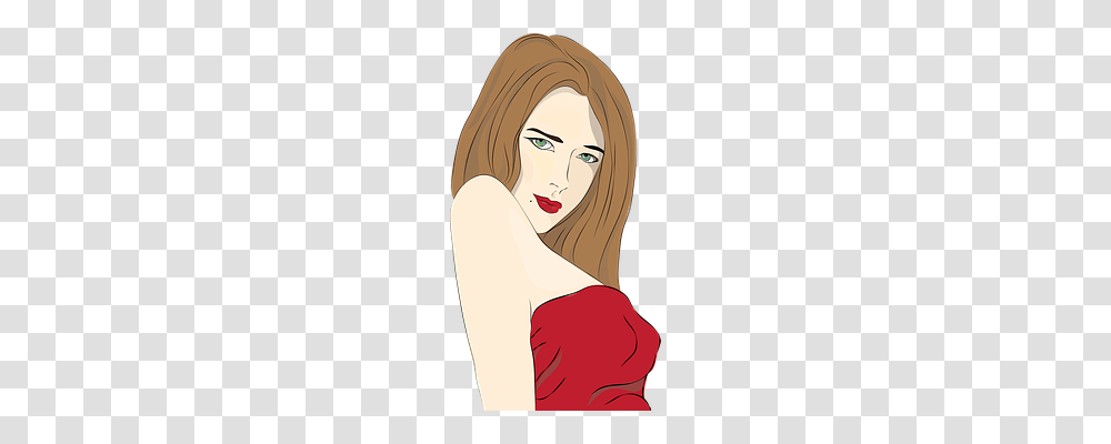 Woman Person, Face, Drawing Transparent Png