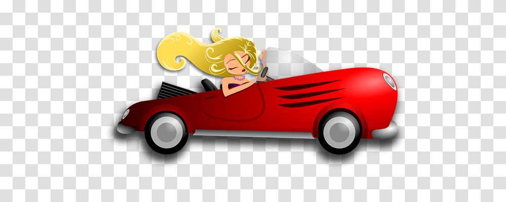 Woman Transport, Car, Vehicle, Transportation Transparent Png