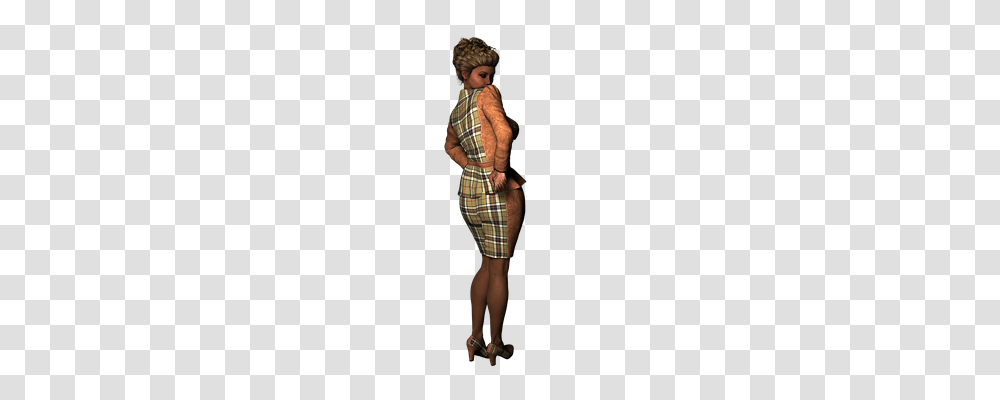 Woman Person, Human, Tartan, Plaid Transparent Png